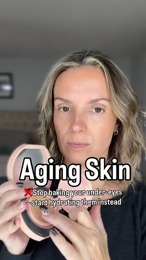 AGING SKIN??  Stop baking your under-eyes — and start hydrating them...