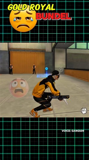 GOLD ROYAL BUNDEL🤯 #freefireclips #mhaedit #viralshort