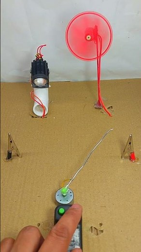 how to make mini power generator at home || dc motor switch machine