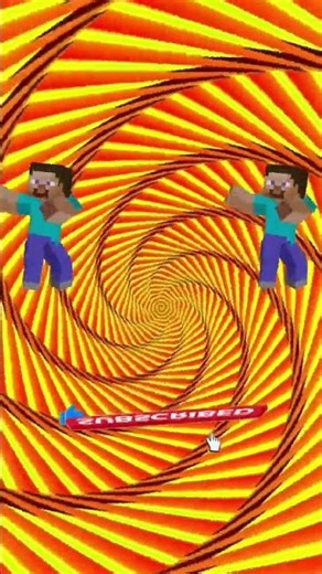 🤯DON'T LOOK AWAY! Mind-Blowing Minecraft Steve Spiral Illusion! (Watch This NOW)📌