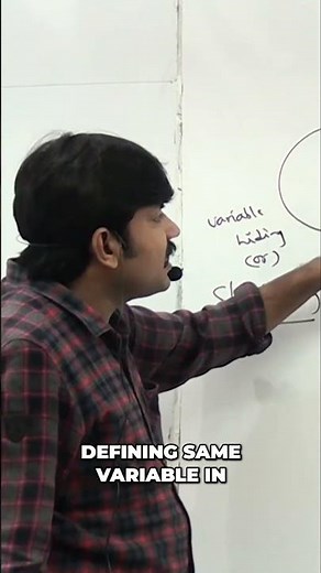 Variable Hiding: Understanding Shadowing in Simple Terms #shorts