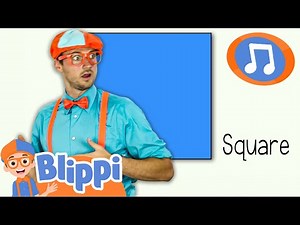 Learn Shapes Song | Blippi Songs｜Kids Songs｜Trucks for Kids