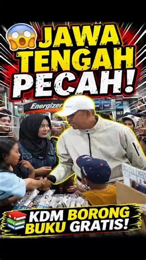 🚨 CENTRAL JAVA GOES WILD! KDM Just Arrived, Crowds Mob Him Instantly! 😱 #KangDediMulyadi #KDM
