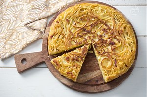 Spaghetti frittata