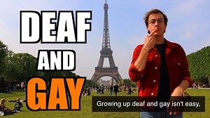 41K views · 342 reactions | Studies show that roughly 10% of the deaf population is also gay. Lucas explains the social rejection that came with being both, and how he managed to embrace who he is. | PAINT | Facebook