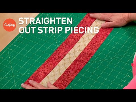 Quilt Piecing Help (Straight Strip Piecing) | Quilting Tutorial with Laura Nownes