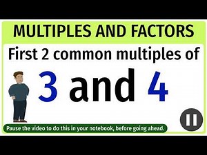 Topic: Learn | Understanding Common Multiples | Conceptual Maths Grade 5 | Animated Content