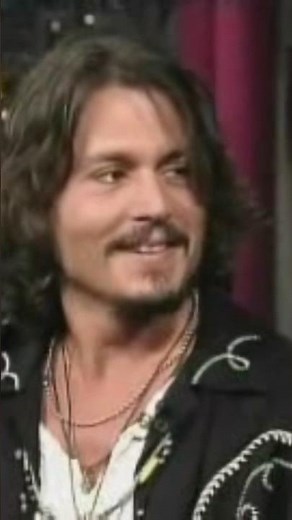 Old interview of Johnny Depp on Late Show with David Letterman Pirates of the Caribbean 2