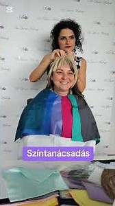 Színtanácsadás hajszínekkel #színtanácsadás #szépség #szépségápolás #coloranalysis #colorpalette