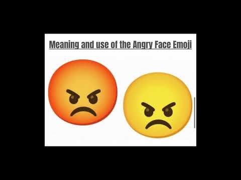 Angry Face Emoji—What it means and how to use it (an article I found)