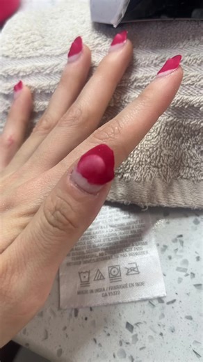 When you go to the cheapest place for nails