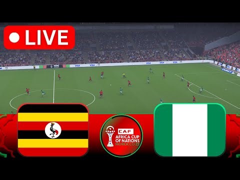Uganda vs Nigeria | Africa Cup Of Nations 2025/26 | Watch Along & efootball Match