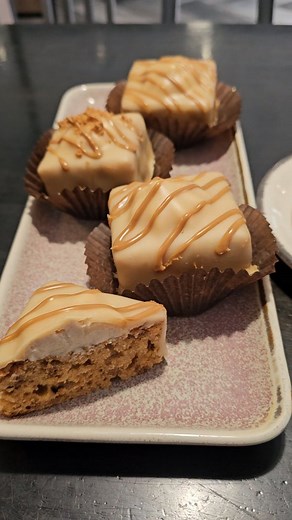 Hmmm kick start your Saturday with a Biscoff French Fancie & Cappuccino.. Add Biscoff Syrup for your Biscoff overload 🤤 | McGlaughlin's Coffee House & Bakery