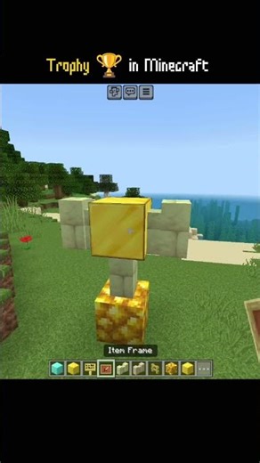 Minecraft Build Hack 🏆 Trophy | Build hack #2 🔥🔥...#minecraft #minecraftshorts