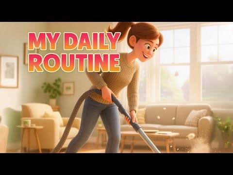 My Daily Routine | Easy English Story for Beginners (A1–A2) | Listening & Speaking Practice