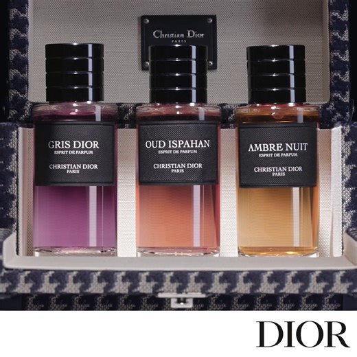 DIOR官網「高訂旅行香氛盒」​ ◇高訂香氛配件限量登場，經典DIOR緹花、藤格紋，與約依印花，擇您所愛，收藏香水，體現香氛行家尊爵品味​ ◇香氛世家香氛旅行箱、旅行香氛盒，於DIOR官網、台北101美妍旗艦店、高雄漢神巨蛋專櫃，限量販售 #dior線上旗艦店 #dior香氛世家 | Dior