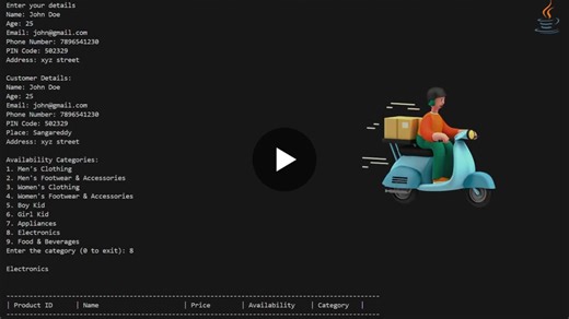 Developed a Java Ecommerce Console App with OOP | Gudepu Sai Teja Reddy posted on the topic | LinkedIn