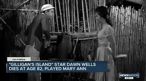 1.5K views · 31 reactions | Dawn Wells, who played the wholesome Mary Ann among a misfit band of shipwrecked castaways on the 1960s sitcom “Gilligan’s Island,” died Wednesday of causes related to COVID-19, her publicist said. She was 82. | NewsNation | Facebook