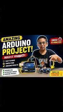 Arduino UNO + Ultrasonic Sensor Project | Easy School Science Project | Beginner Tutorial