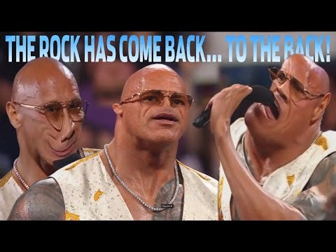 {YTP} THE ROCK COMES BACK TO SMAMSDOWN {WWE}