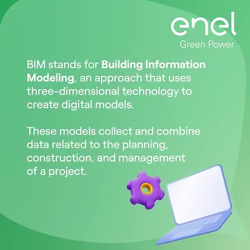 Innovating renewables also means adopting new technological approaches in designing new power plants. The BIM, Building Information Modeling, for instance, is a new system we are already using in our new projects that use tridimensional technology to create digital models. Find out more  #OurSlang #BIM #Innovation | Enel Green Power | Facebook
