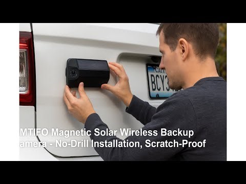 🚙 AMTIFO Magnetic Solar Wireless Backup Camera - No-Drill Installation, Scratch-Proof Review 🚙