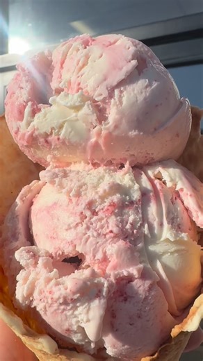 Rich Farm Ice Cream CA on Instagram: "Now scooping: CHRISTMAS COOKIE🍪 & EGGNOG🥛 Christmas Cookie is a yummy cookie butter ice cream with a juicy red raspberry swirl, and white chocolate chips😋 Both flavors available all week! . . Also available: Peppermint Oreo Candy Cane"