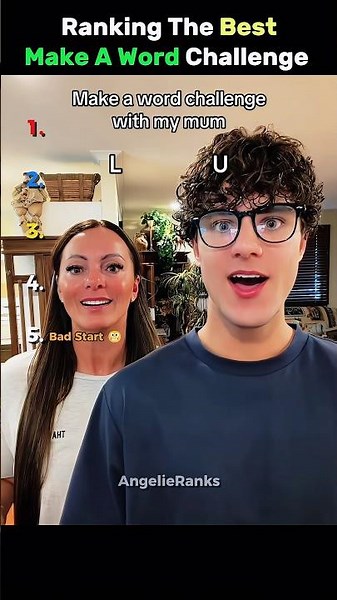Ranking The Best Make A Word Challenge Moments 😭💀 #usa
