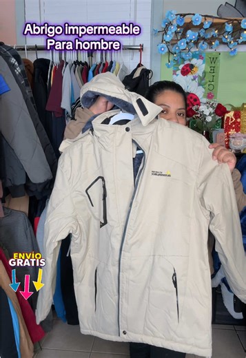 Abrigo impermeable para hombre #jacket #abrigo #waterproof #impermeable #ropa