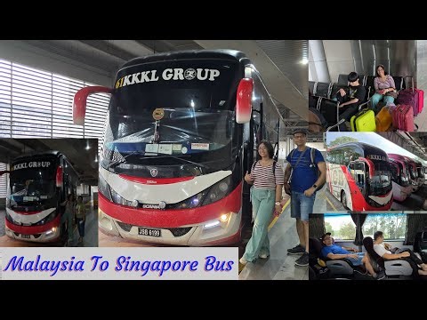 Singapore To Malaysia Bus | KKKL Express | Malaysia To Singapore Bus