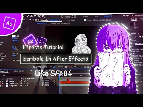 Scribble Effects in After Effects | AMV Tutorial