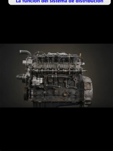 Función del sistema de distribución en un motor diésel