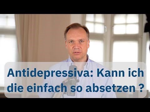 Absetzen von Antidepressiva