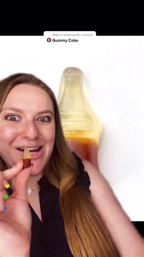 How to Eat a Gummy Coke Bottle | Coca Cola Candy Tutorial