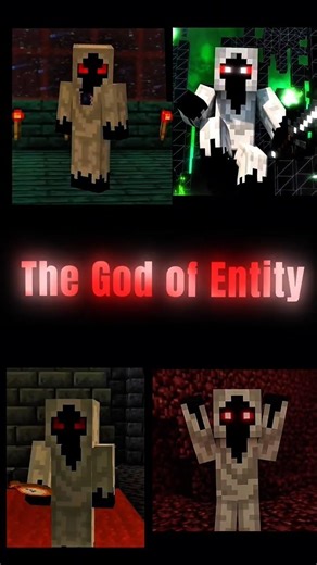 The God of Entity is Herobrine ☠️🔥😈 #minecraft #god #herobrine
