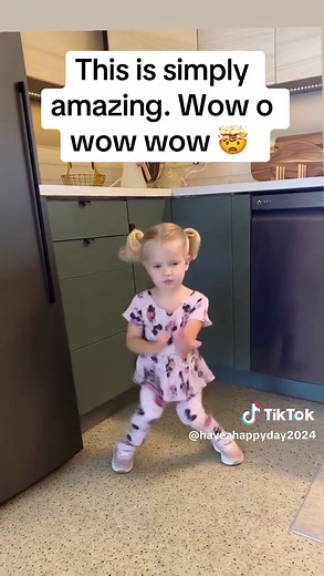 Amazing Dancing Child: Adorable Video of Little Girl