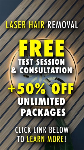 Hey St Louis! Want 50% off Unlimited Laser Hair Removal for a full year? And $50 touch-ups for life? And Painless Sessions? If so, this Special Offer is for you! The best part? You can schedule a Free Test Session & Consultation, before committing! So you can make sure it's a good fit, and try it before you buy! How our LHR is different: -Any Skin Type or Color -Guaranteed Results -Fast Sessions (15-45 min) -Up to 30% hair reduction in just the first session! -Expert Providers Who are we? -15 Ye