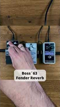 🎛 Reverb Pedal Comparison | EHX Holy Grail Neo - Mad Professor SSR - Boss FVR-1 #guitarpedal #guitar