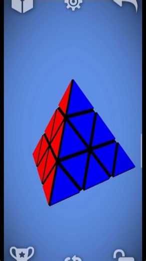 Rubik's cube triangle cube solve And please support Like subscribe comment 👍👍👍#shorts #video #cube