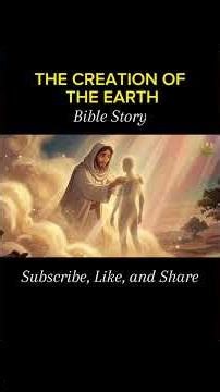CREATION OF THE EARTH || BIBLE STORY