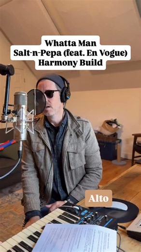 11K views · 101 reactions | Whatta Man - Salt-N-Pepa (feat. En Vogue) Harmony Build From 11 year old Chris to now, this song and these vocals still hold up. It’s iconic and perfect and I just love it. Mic: WA47 Audio Interface: Apollo Twin DAW: Logic Pro X @envoguemusic @saltnpepaofficial @warmaudio @uaudio #howto #harmony #envogue #saltnpepa | CHRIS CRON | Facebook
