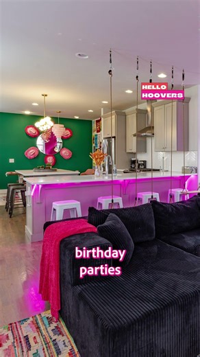 Do you think Dolly would approve of our wig wall? #hellohooverspod #podcast #airbnb #nashville