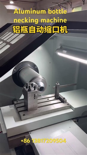 Aluminum bottle necking machine aerosol can shaping machinery manufacturer metal forming factory
