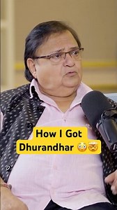 Rakesh Bedi reveals how he got role in DHURANDHAR after URI Movie🔥🤯#shorts #dhurandhar #adityadhar