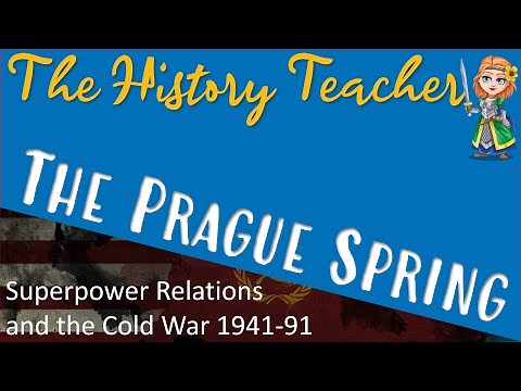 Crushed Dreams: The Prague Spring (1968) – Superpower Relations & the Cold War GCSE Edexcel History