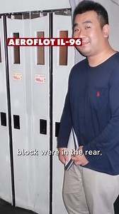 354K views · 1.1K reactions | IL-96 Secrets: Forward Galley Elevator and Cabin Tour #AviationHistory #IL96 #Aeroflot #TimeMachine #LastFlight | Sam Chui | Facebook