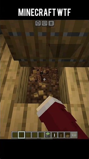 Minecraft WTF Hack 😂☠️ #minecraft #shorts