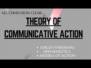 Theory of Communicative Action by Jurgen Habermas / #Hermeneutics