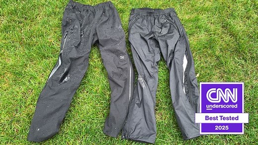 The best rain pants that will actually keep you dry in 2025, tested by editors | CNN Underscored