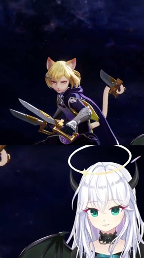 Visions of Mana ~ Morley & Moon (Luna) ~ transformation sequence